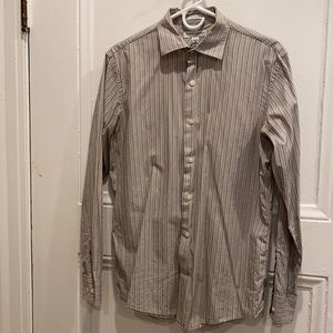 Banana Republic Fitted Long Sleeve Button Down